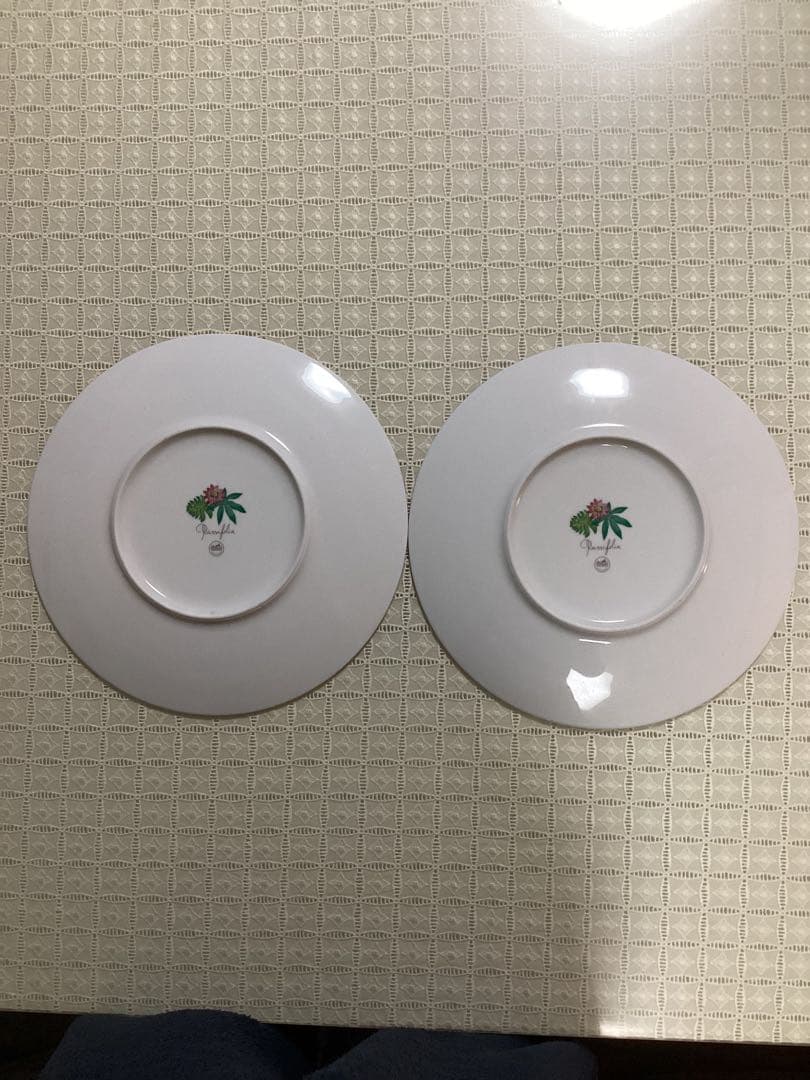 【希少】HERMES パシフォリア　ディナープレート　2枚組セット