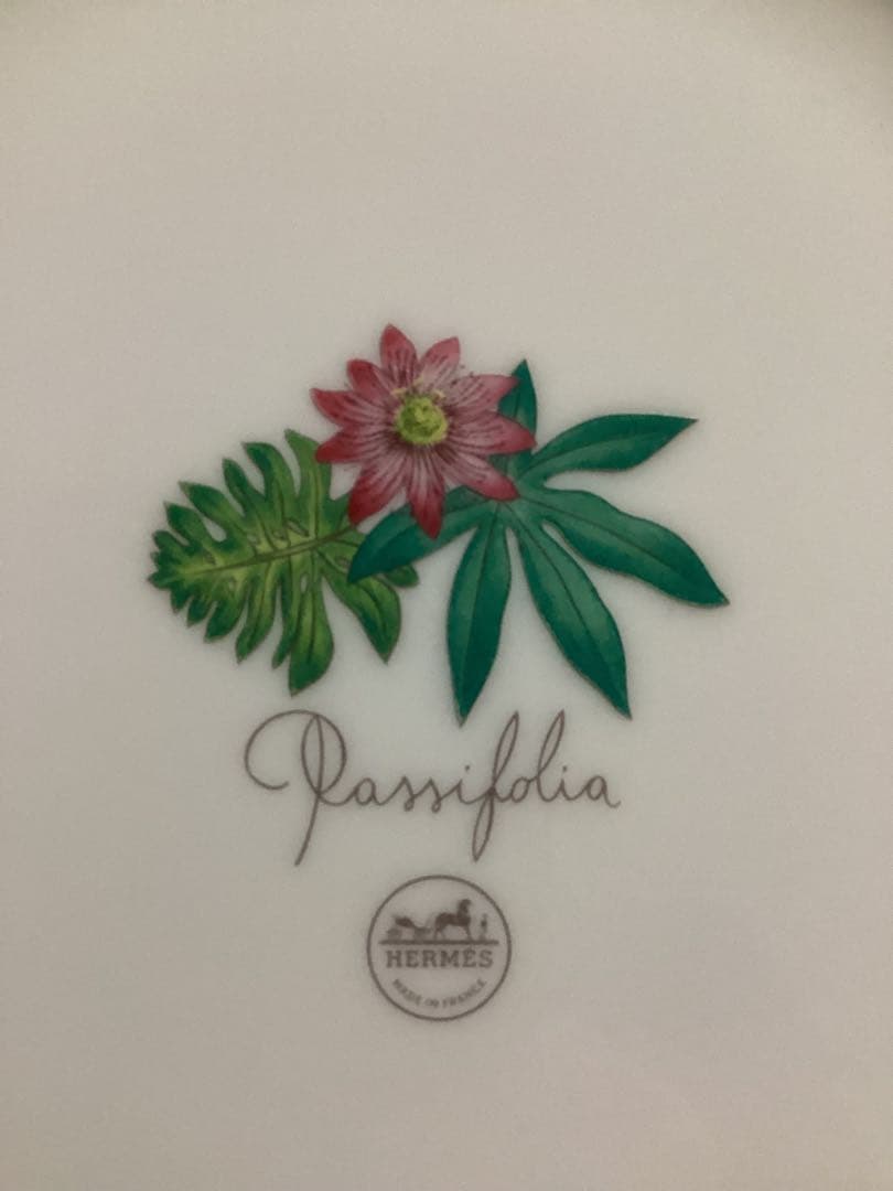 【希少】HERMES パシフォリア　ディナープレート　2枚組セット