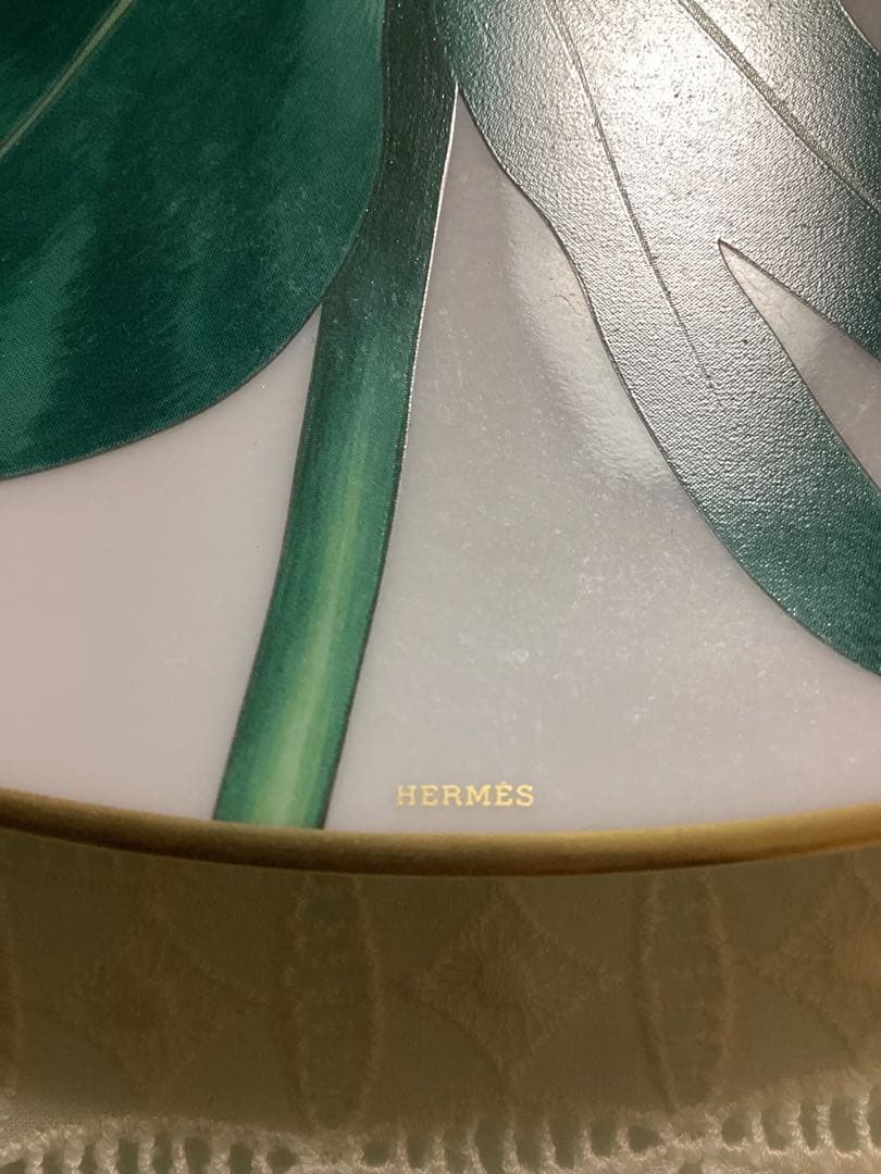 【希少】HERMES パシフォリア　ディナープレート　2枚組セット