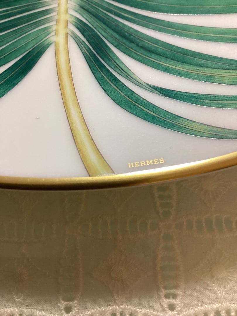 【希少】HERMES パシフォリア　ディナープレート　2枚組セット