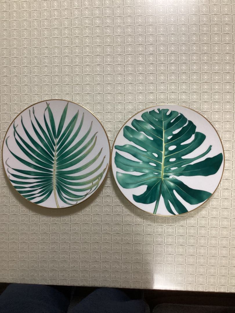 【希少】HERMES パシフォリア　ディナープレート　2枚組セット