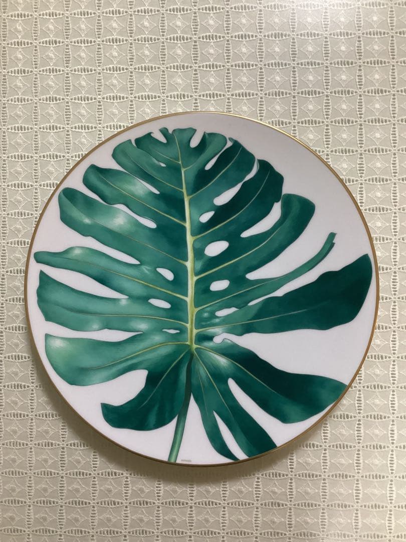 【希少】HERMES パシフォリア　ディナープレート　2枚組セット