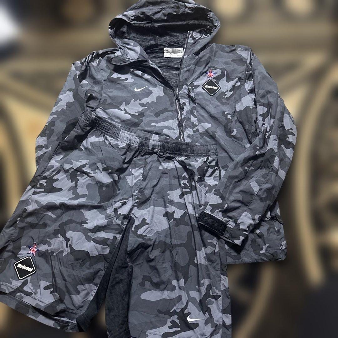 Nike F.C.R.B. カモフラージュジャケット S/M