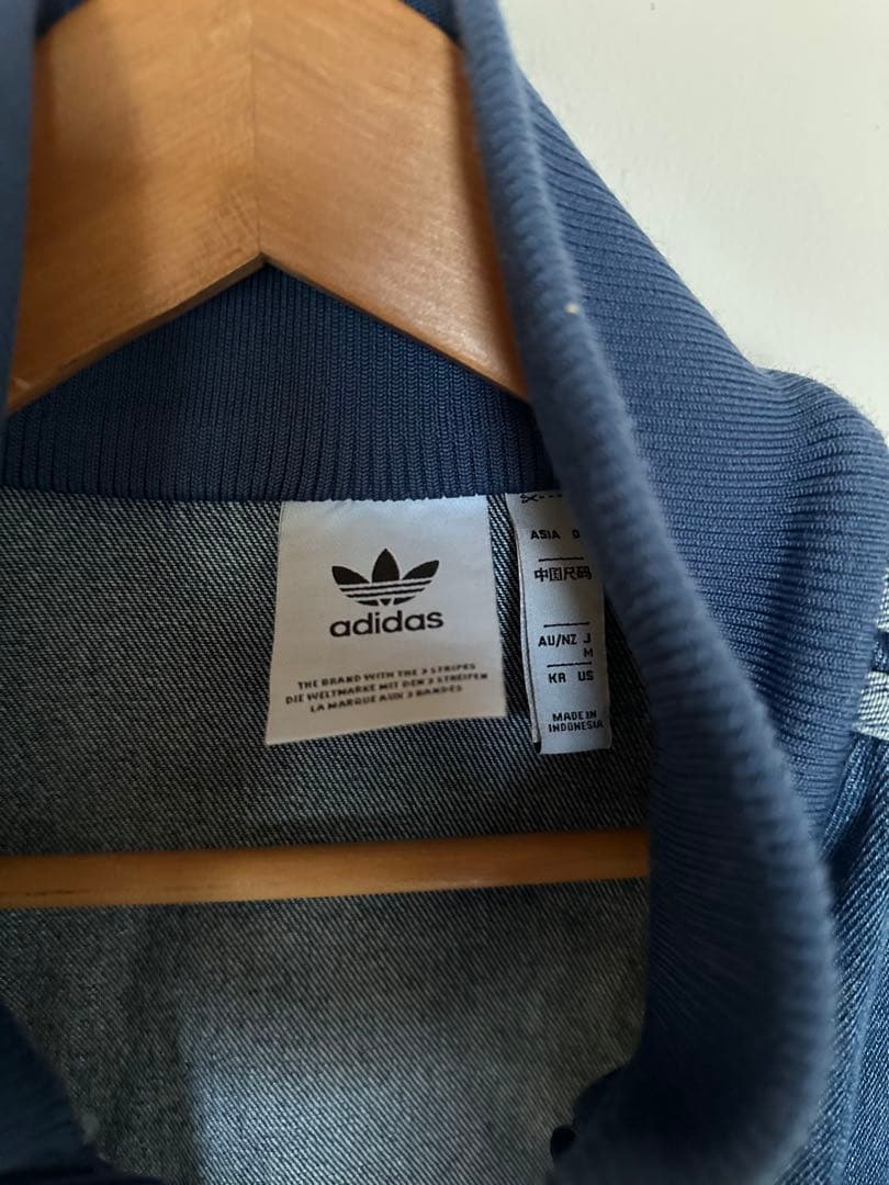 adidas デニムジャージ