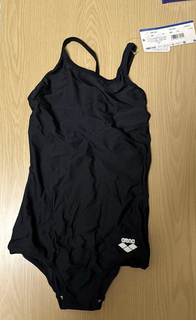 アリーナ水着　ARN-75W BBKブラックXO(3L)サイズ