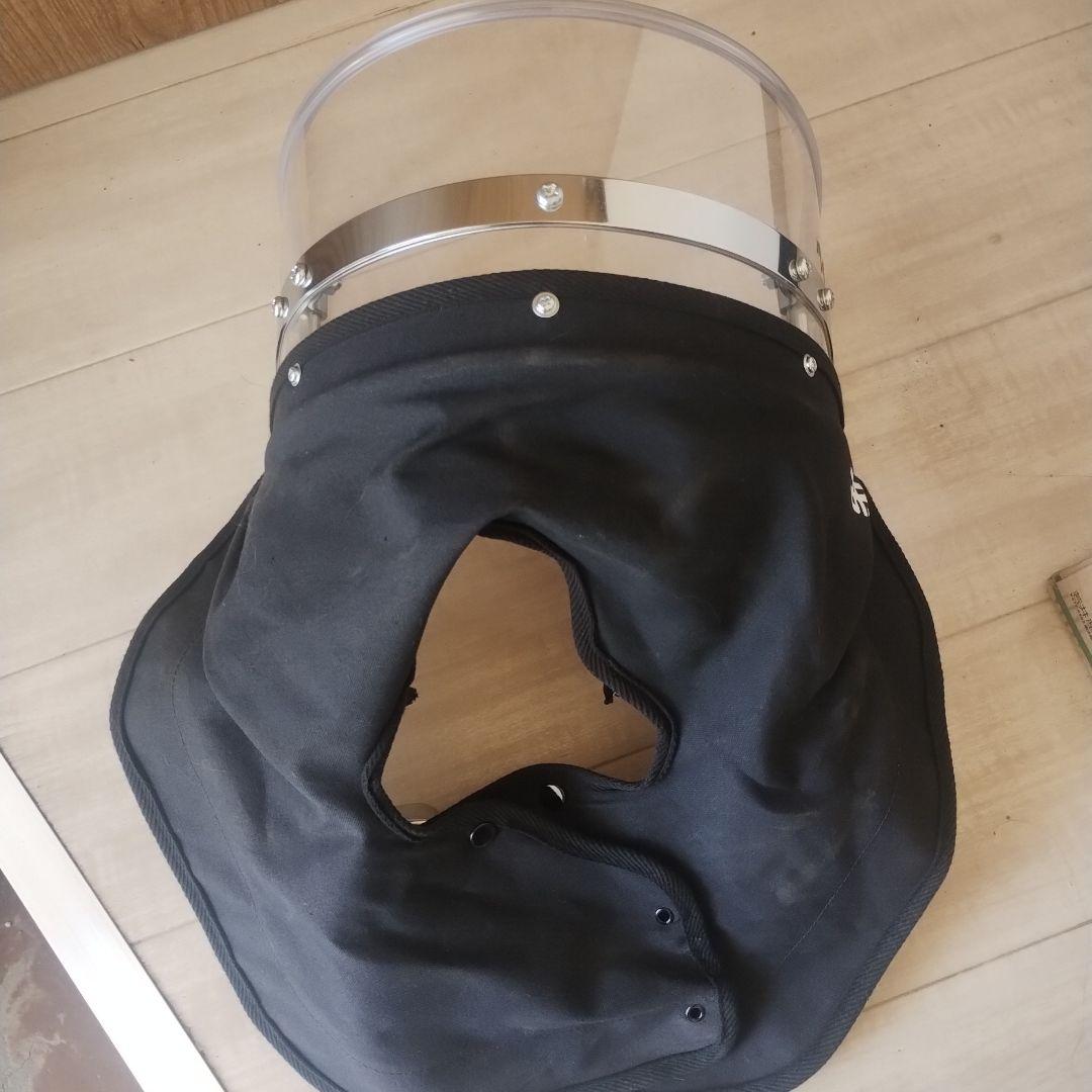 ごろ助　旭風防　短風防　絞り　リーゼント風防　黒