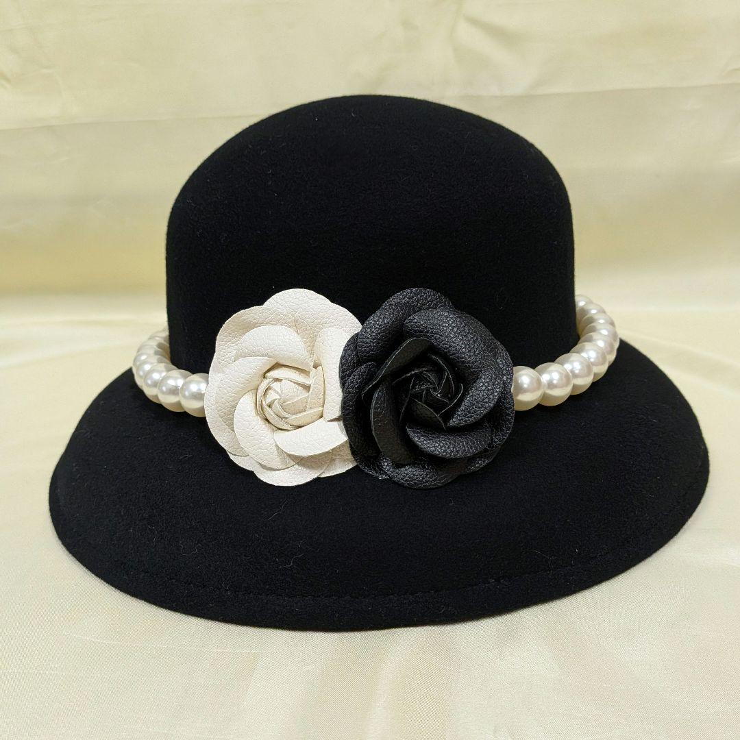 ★エムズグレイシー M'S GRACY　ウール　ハット　帽子　新品タグ付き