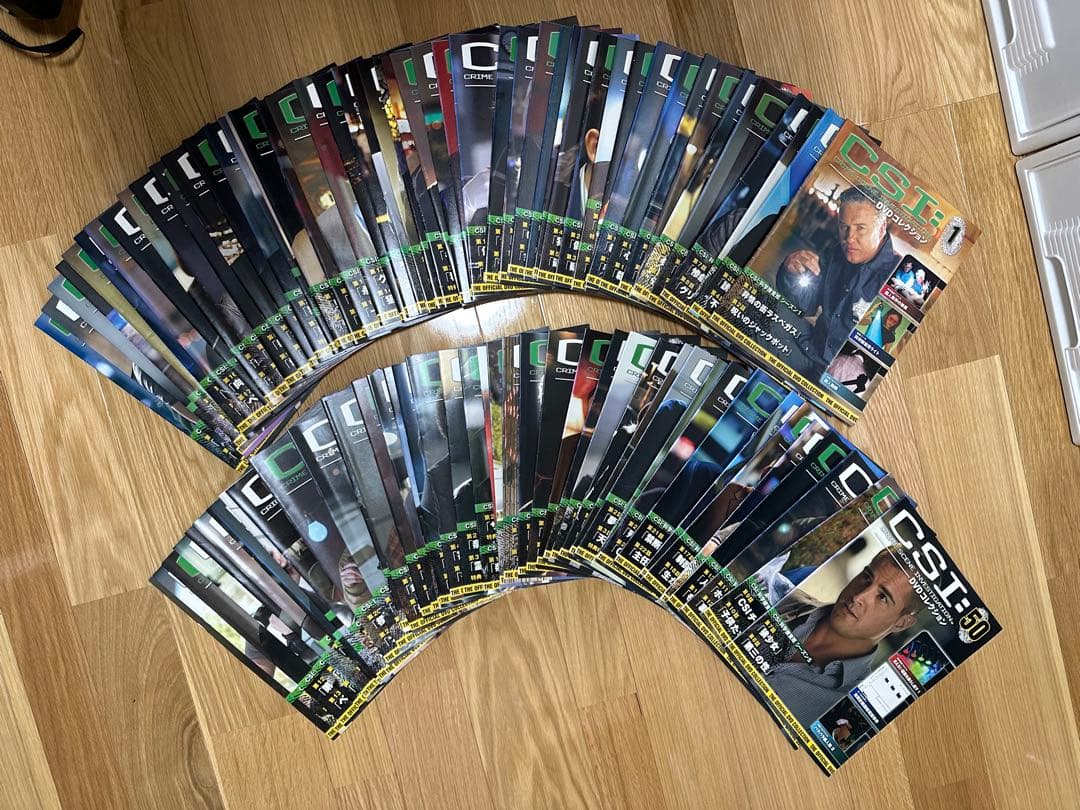 DVDコレクション CSI 科学捜査班 全巻 ガイドブック付 デアゴスティーニ
