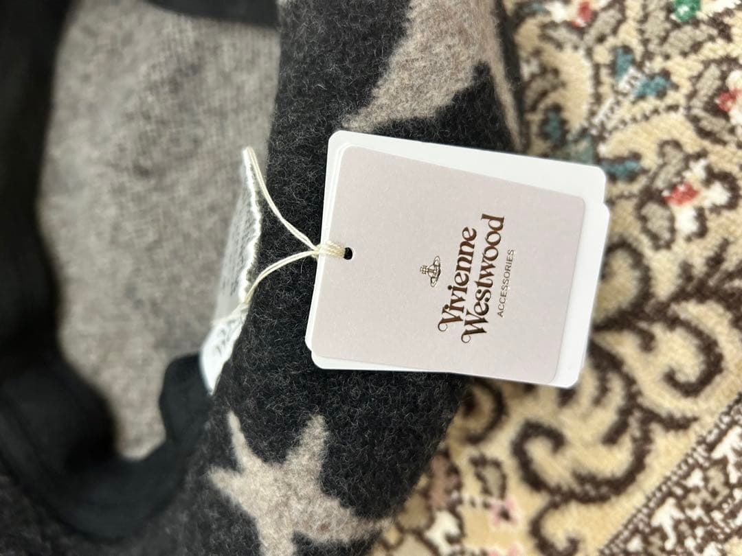 新品★ヴィヴィアンウエストウッド★ORBS AND STARSバスクベレー帽★黒