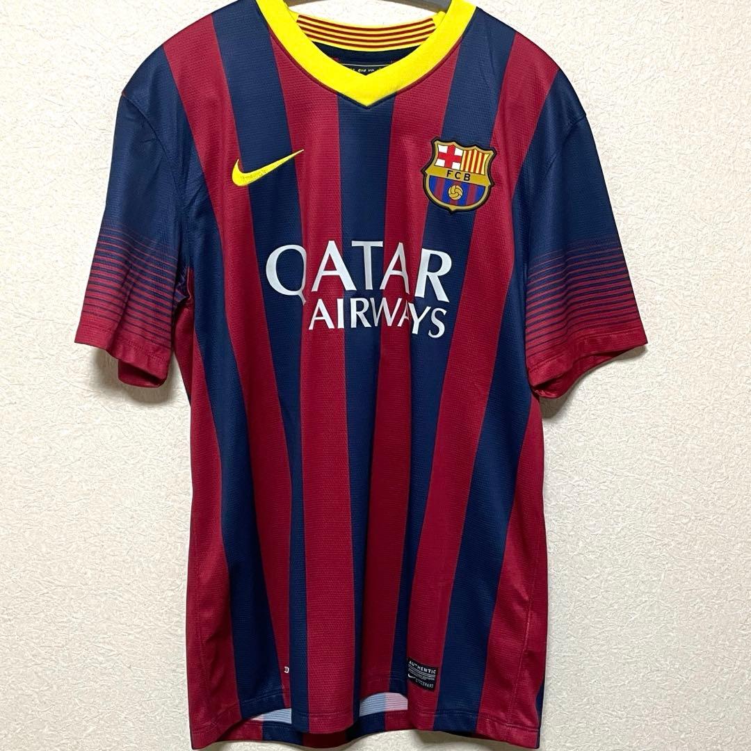 【正規品】FCバルセロナ 13-14 イニエスタ ホーム 海外M