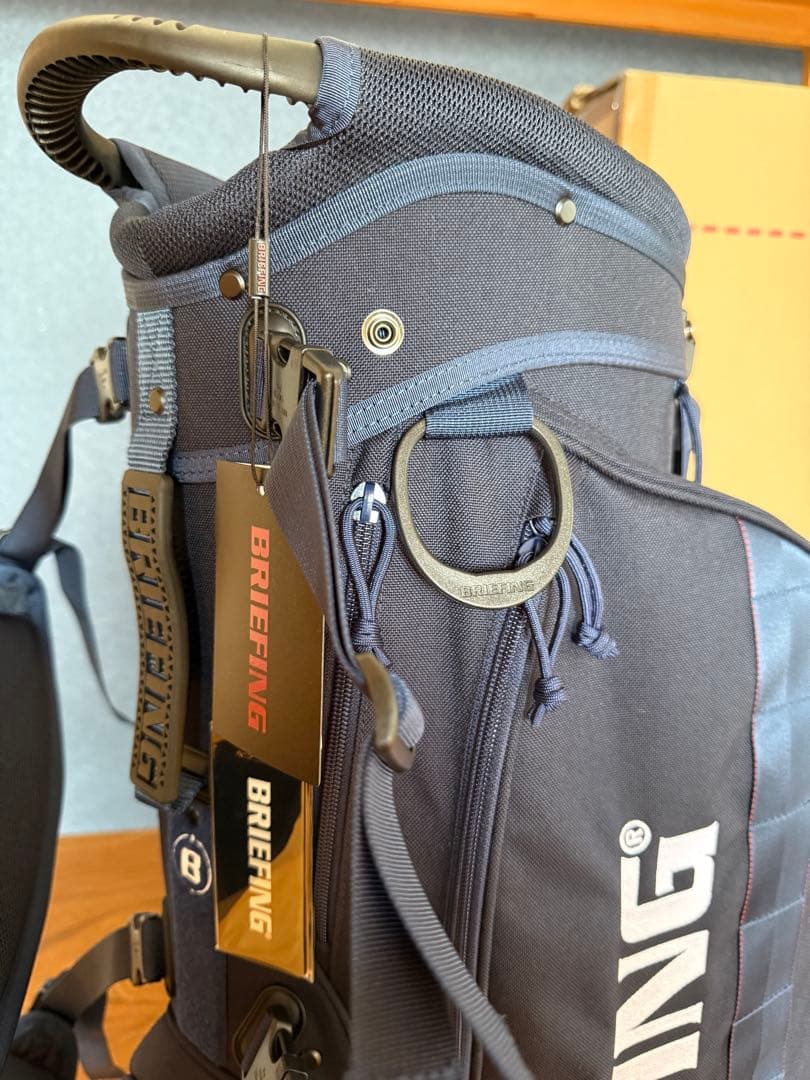 【新品・未使用】BRIEFING GOLF CR-4 #03 キャディバッグ