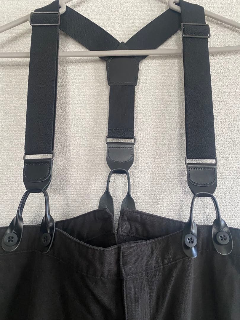 spickandspan サスペンダー付きワーカーパンツ Ｓ