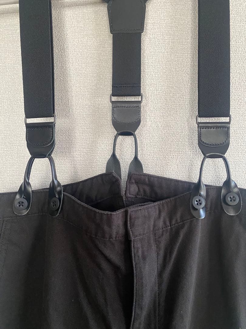 spickandspan サスペンダー付きワーカーパンツ Ｓ