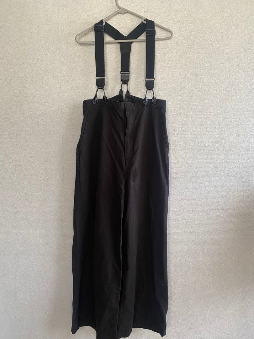 spickandspan サスペンダー付きワーカーパンツ Ｓ