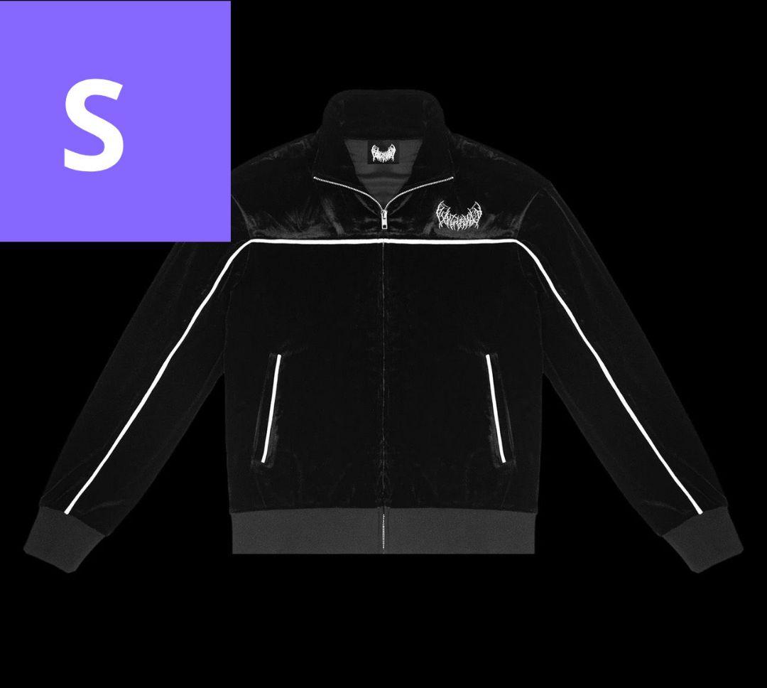 YXNGBRATZ Velour Jacket　S　ブラック