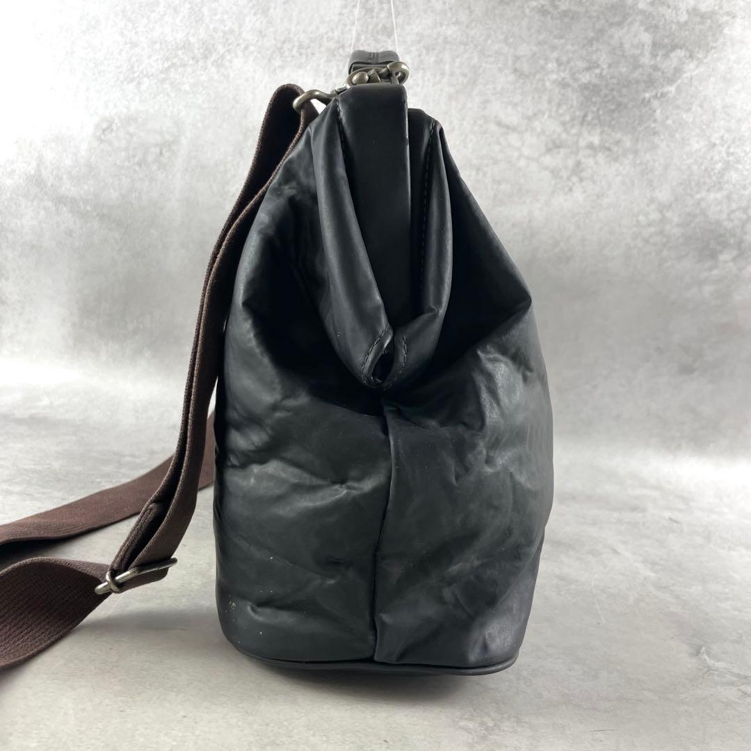 入手困難✨ ジャンポールゴルチエ ドクターズバッグ 鍵付き ブラック がま口