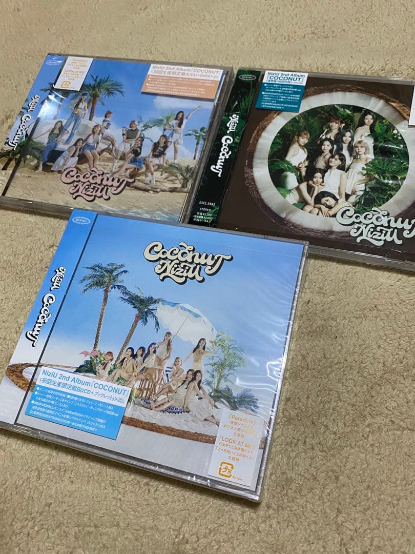 NiziU シングル アルバム セット ケース付き