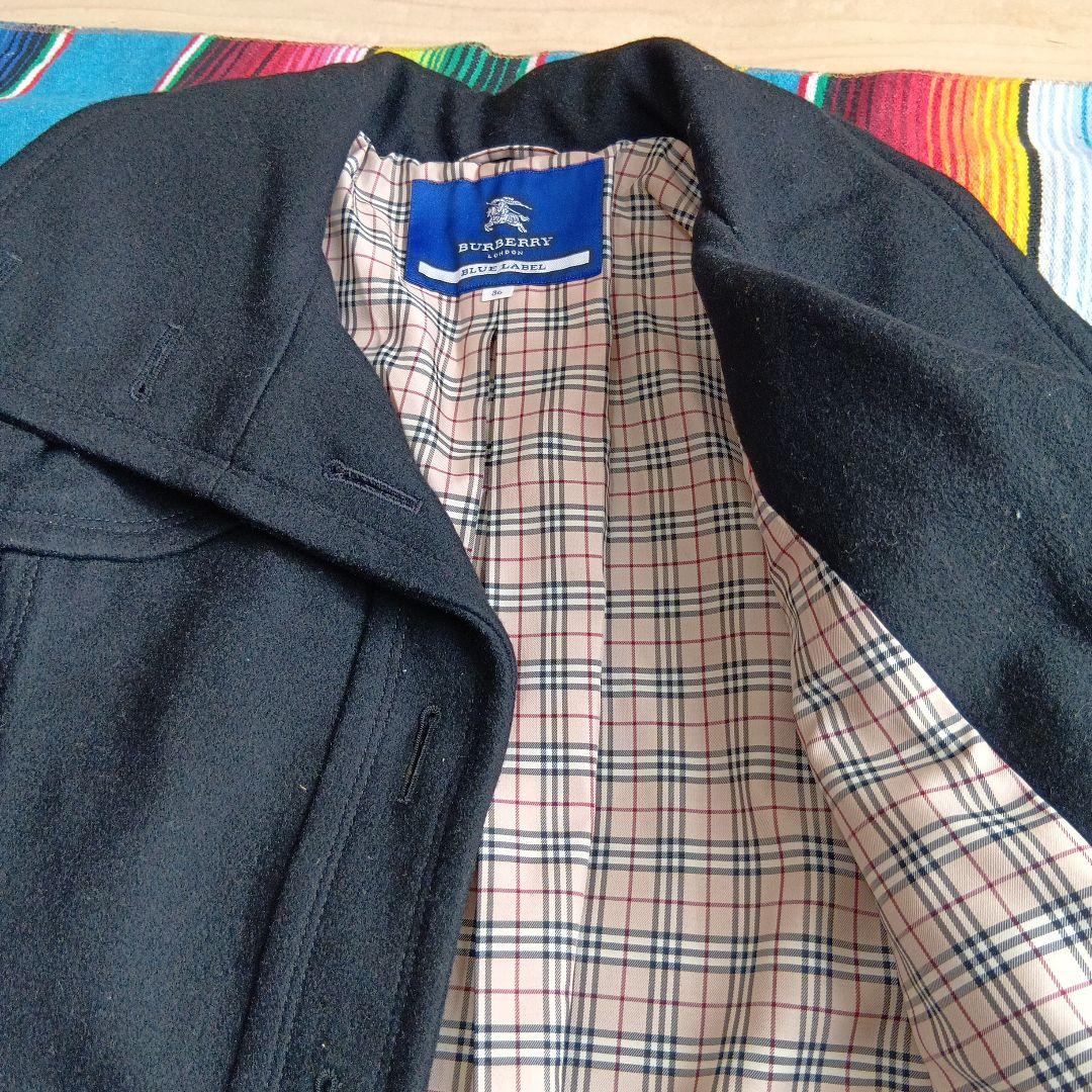高級感抜群です！バーバリー★フルーレベル★BURBERRY★ブラック★上質コート