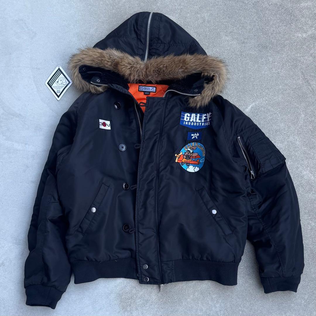 の*様 ガルフィー inu-2b n-2b ブラック 中型犬　ファーダウン　中綿