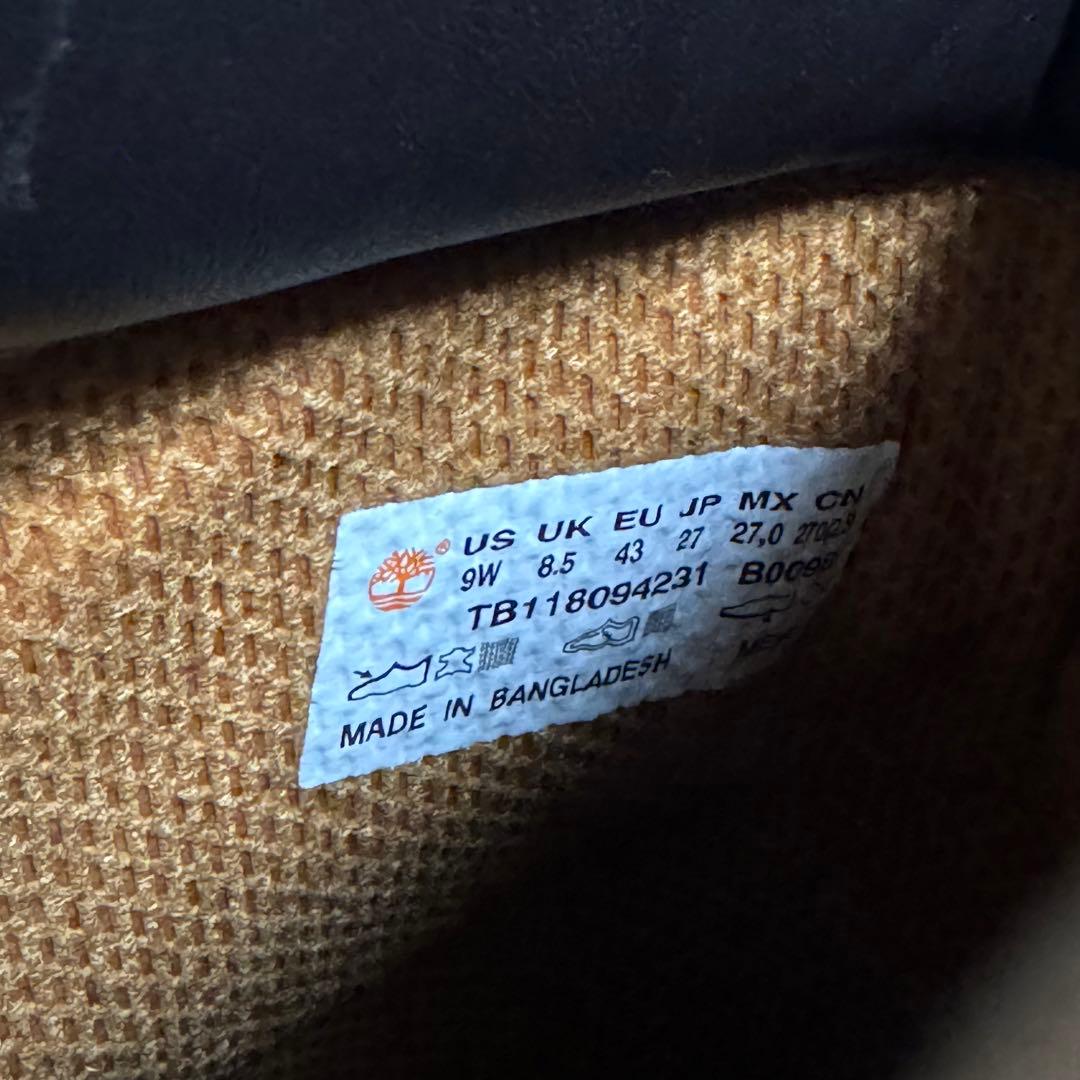 【27cm✨】timberland ティンバーランド 6インチ ベーシック