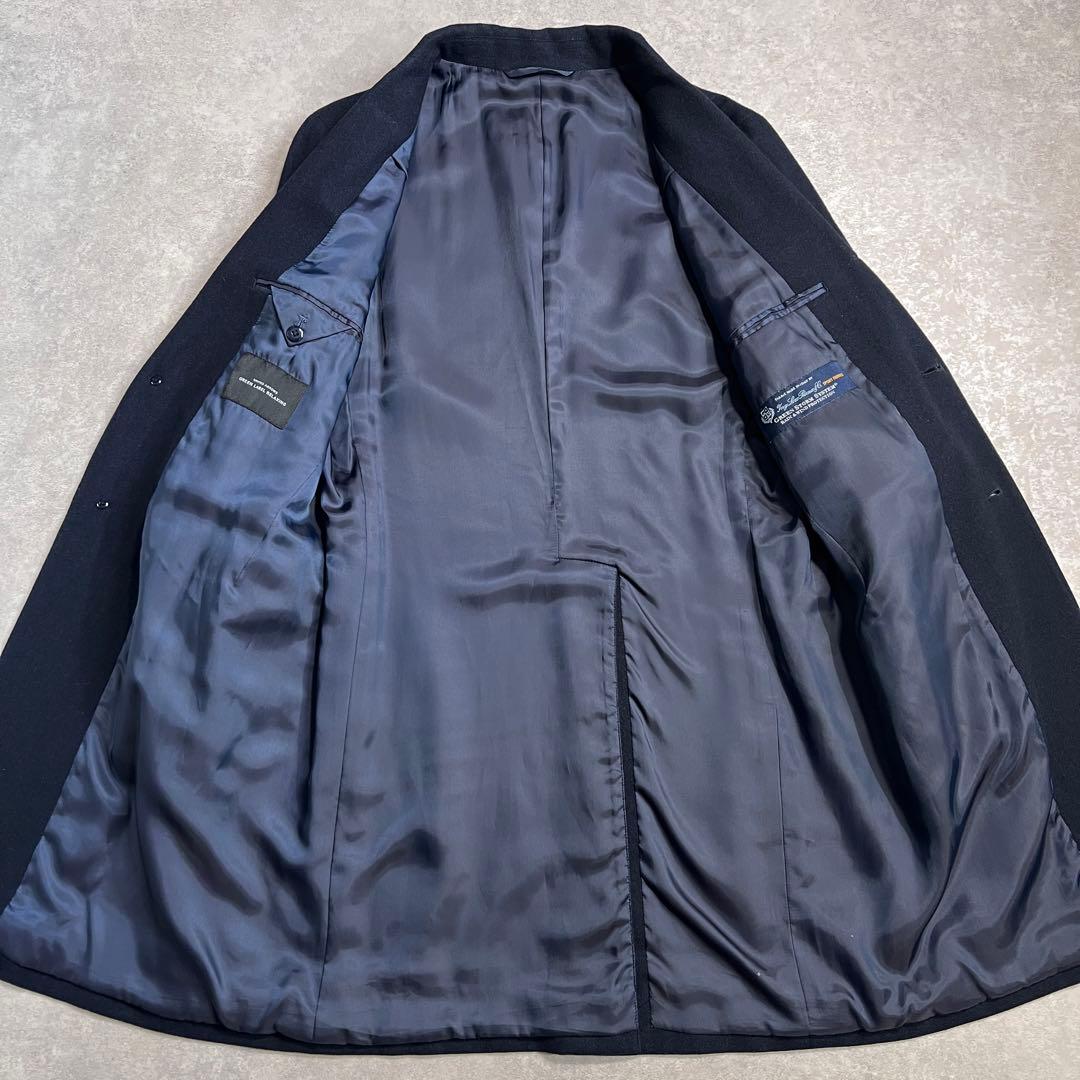 【極美品】グリーンレーベルリラクシング ロロピアーナ チェスターコート M