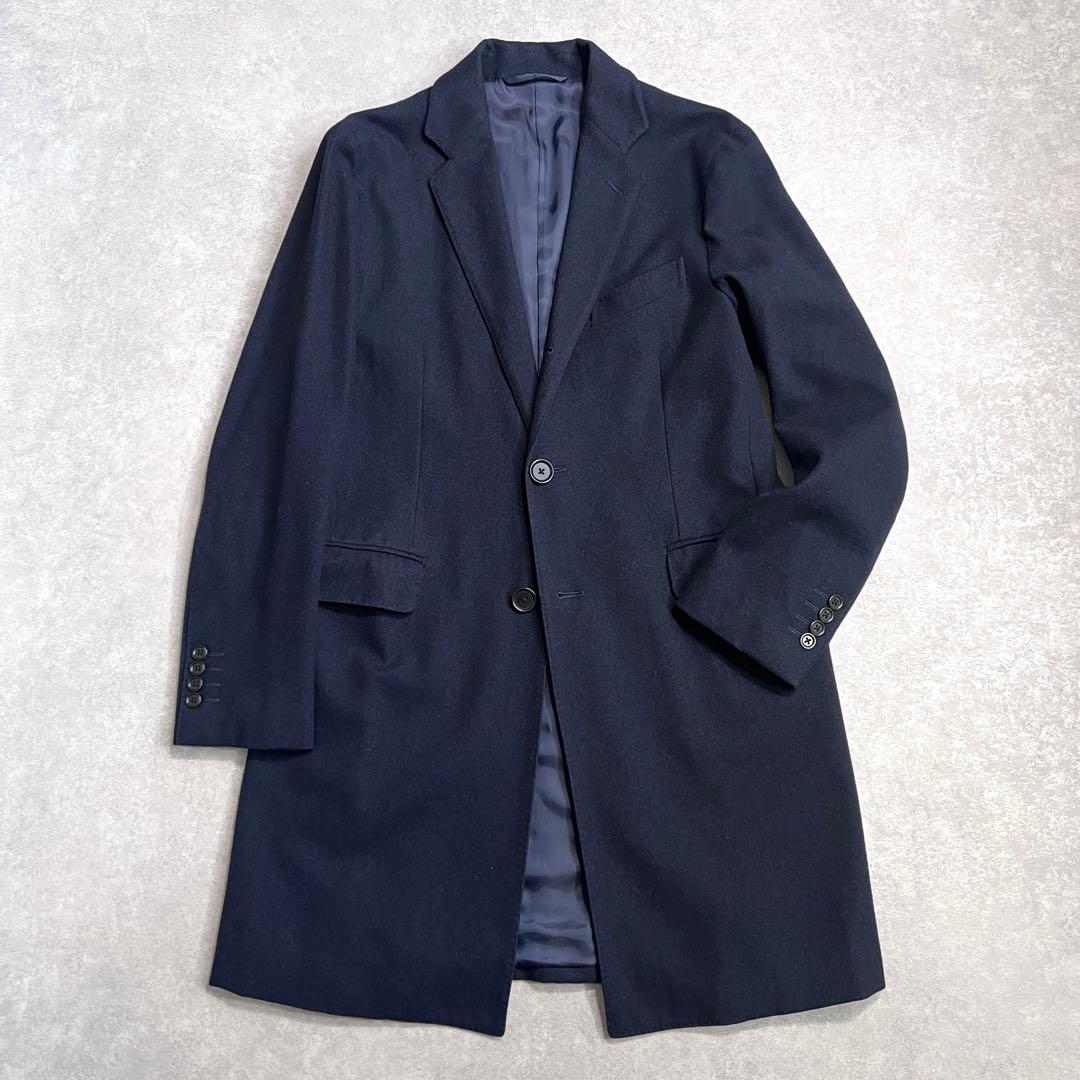 【極美品】グリーンレーベルリラクシング ロロピアーナ チェスターコート M