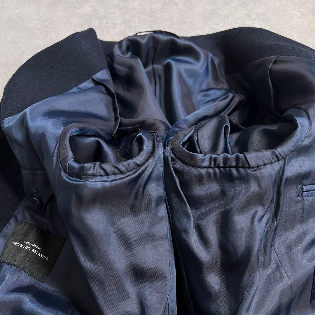 【極美品】グリーンレーベルリラクシング ロロピアーナ チェスターコート M