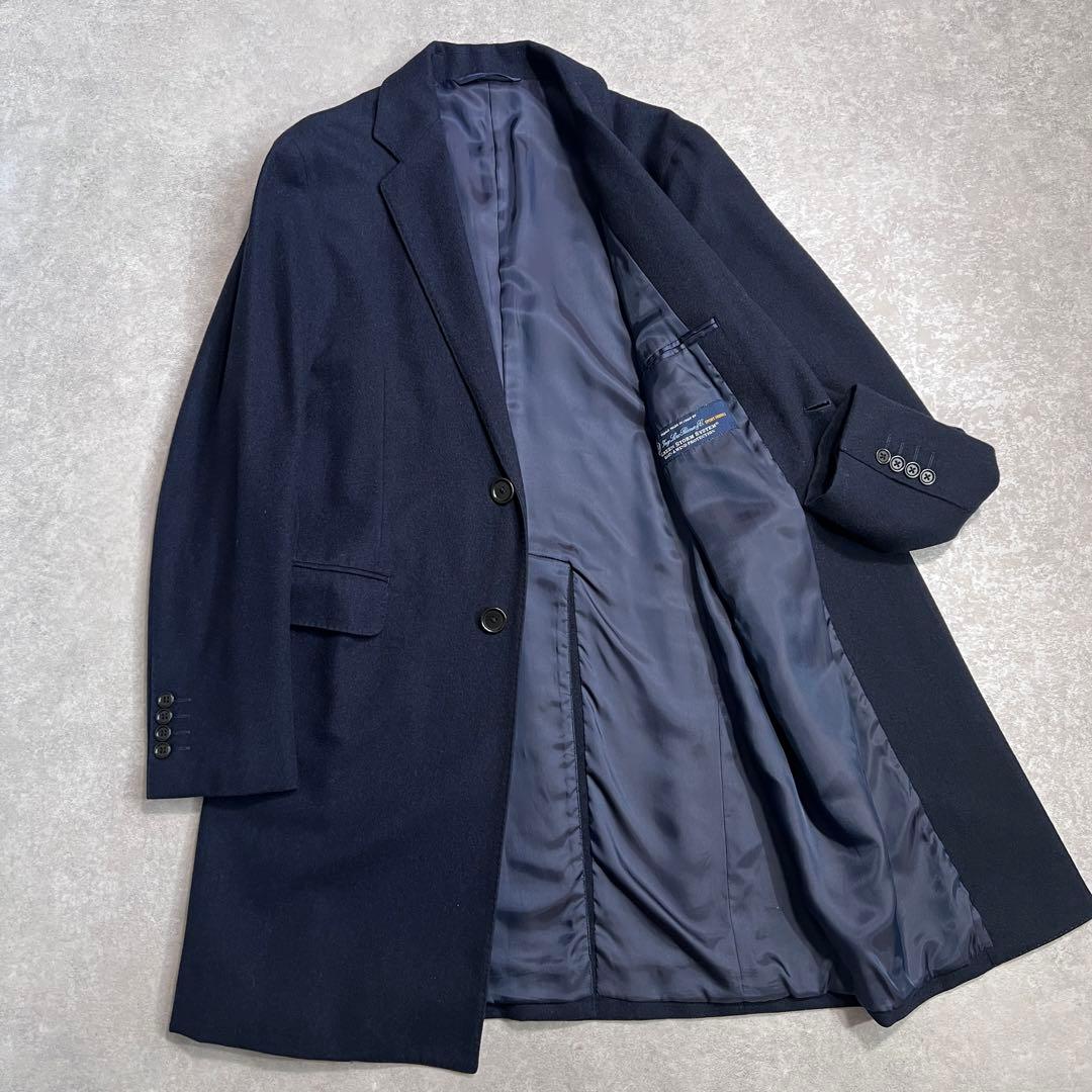 【極美品】グリーンレーベルリラクシング ロロピアーナ チェスターコート M