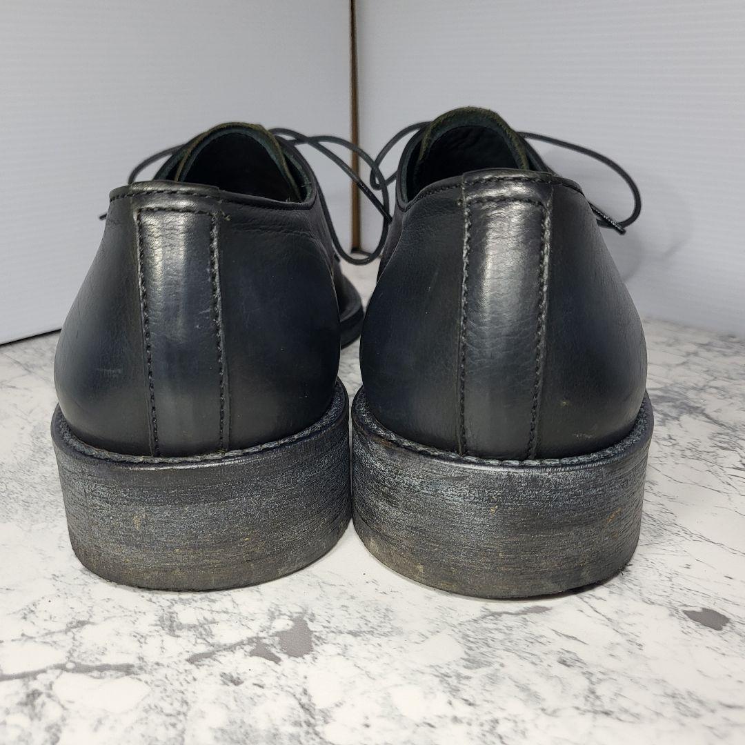 PADRONE パドローネ　プレーントウ　ブラック　25cm相当