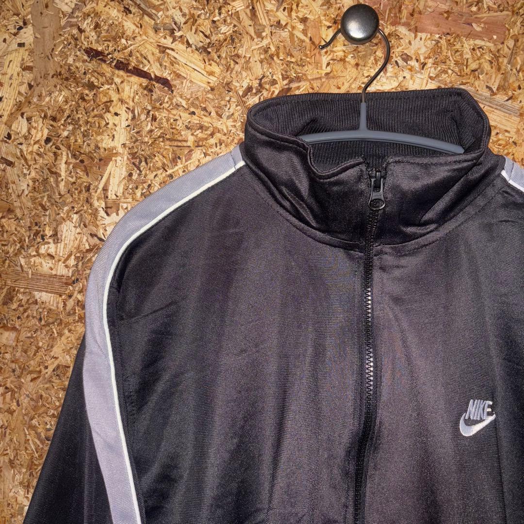 0001 NIKE トラックジャケット クロップド丈 銀タグ サイズM　　古着