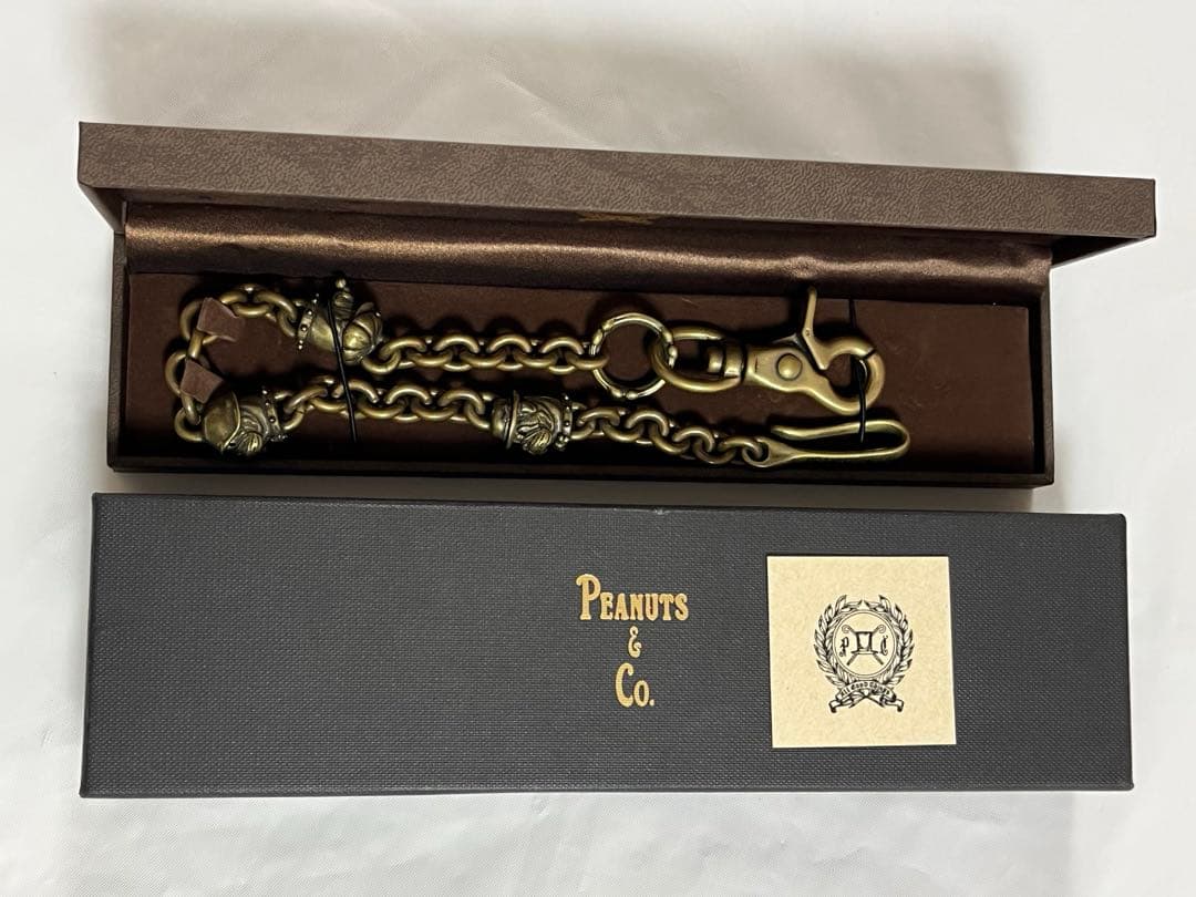 【Peanuts&Co/ピーナッツ&カンパニー】ブルウォレットチェーン