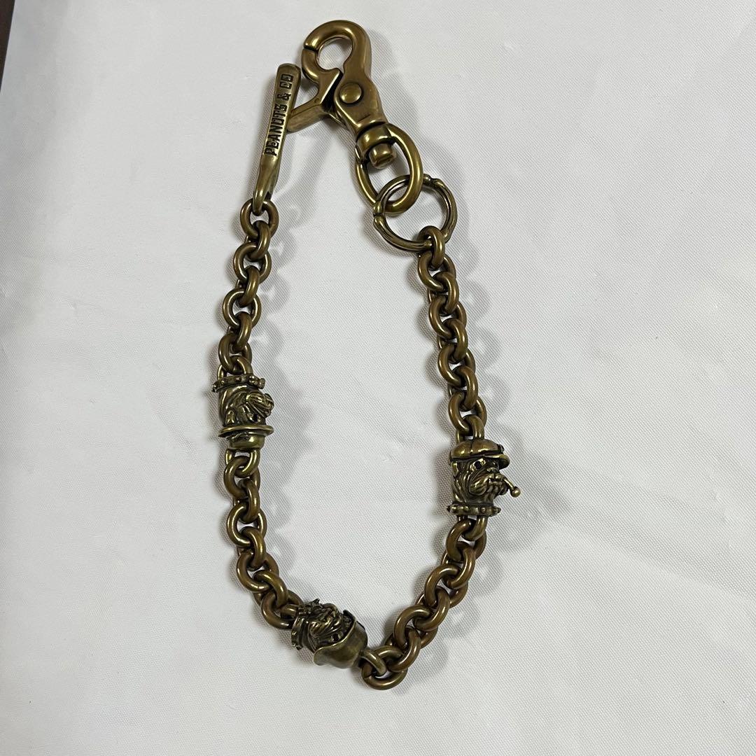 【Peanuts&Co/ピーナッツ&カンパニー】ブルウォレットチェーン