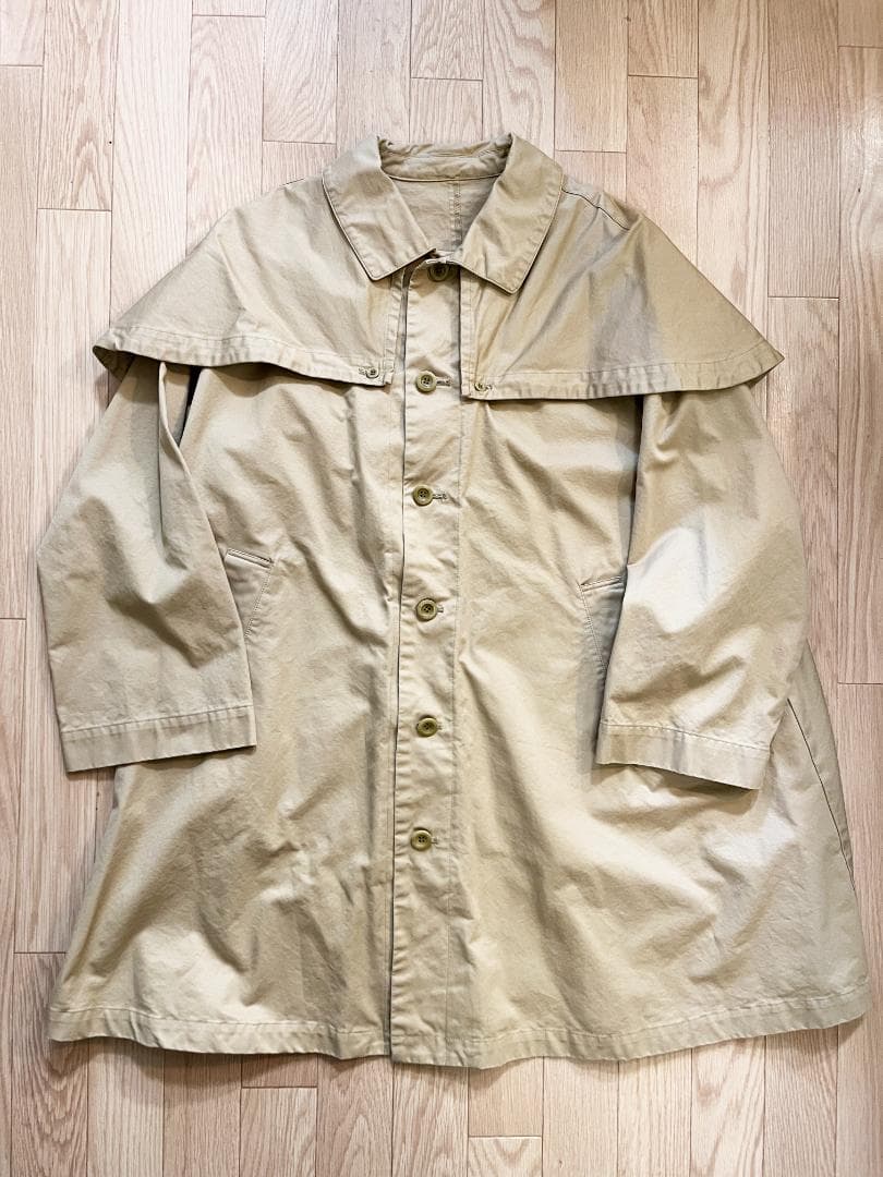nest Robe コットンツイル 超撥水フロックロングジャケット