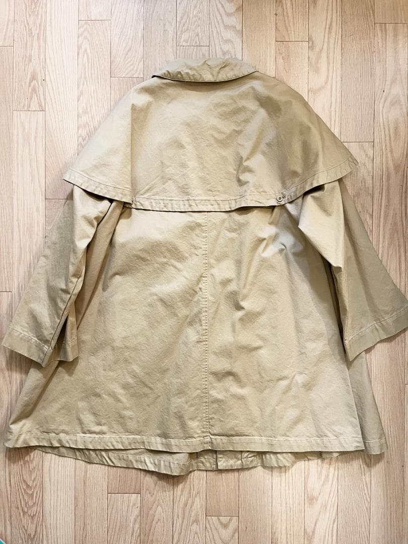 nest Robe コットンツイル 超撥水フロックロングジャケット