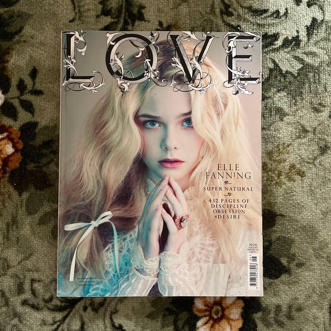 【激レア】LOVE Magazine issue6 エル・ファニング 洋雑誌