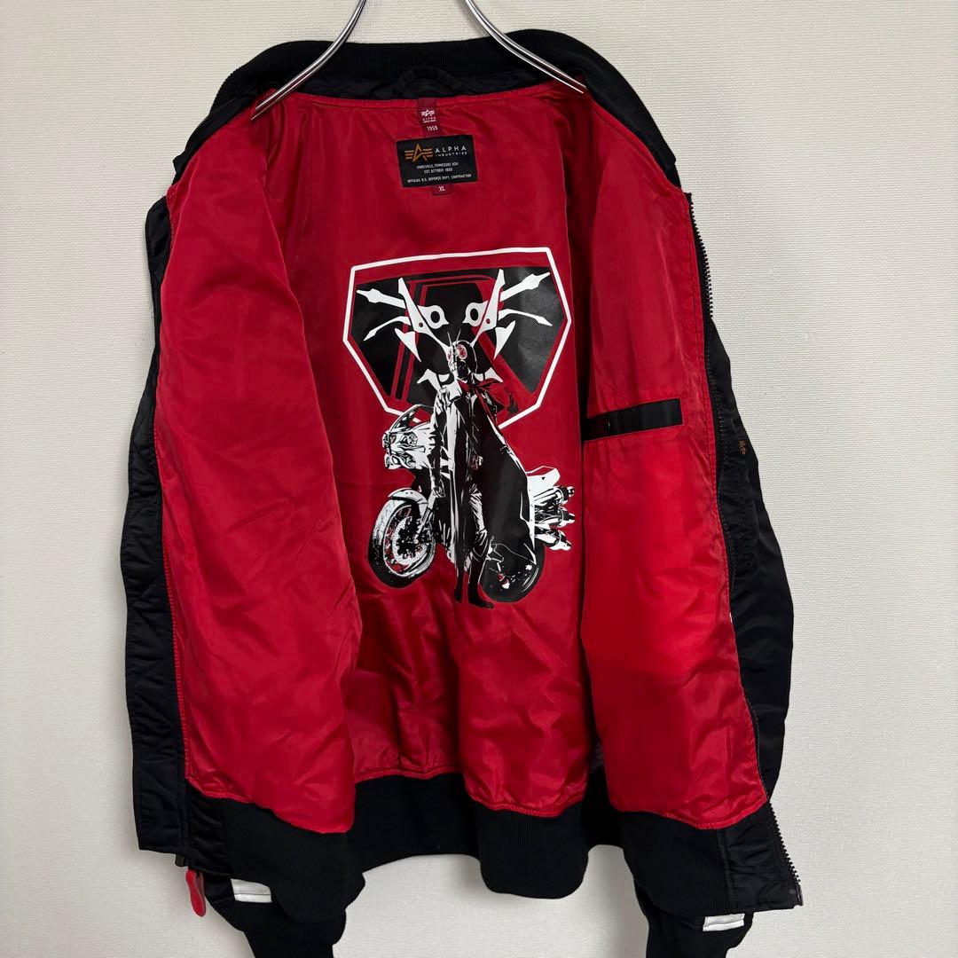 【極美品】アルファインダストリーズ×シン仮面ライダー フライトジャケット