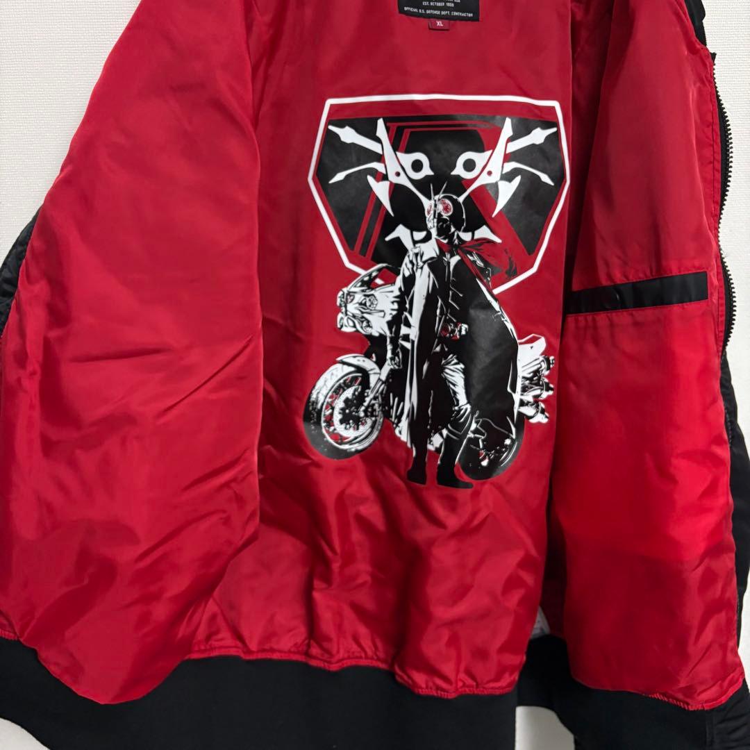【極美品】アルファインダストリーズ×シン仮面ライダー フライトジャケット