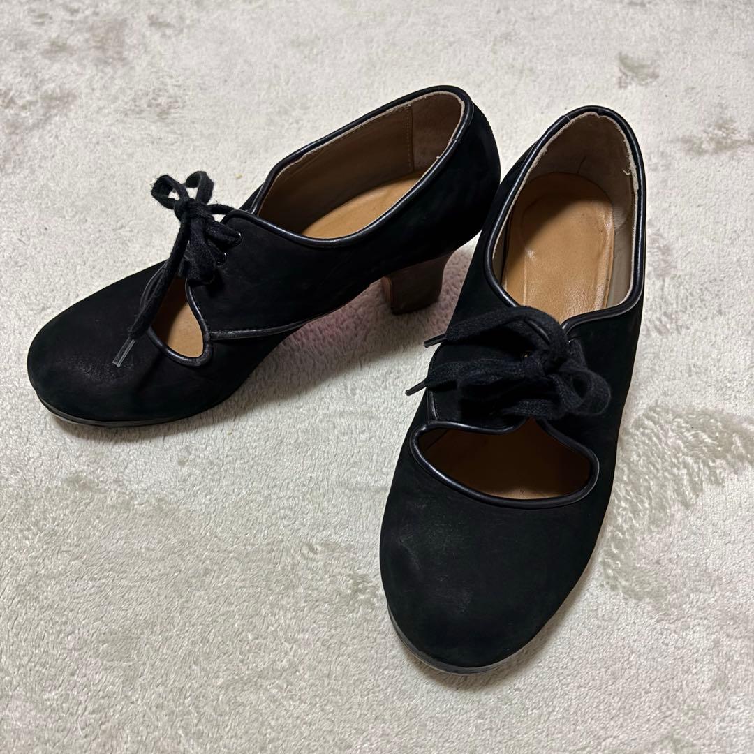 セノビージャ　フラメンコシューズ　ヌバック