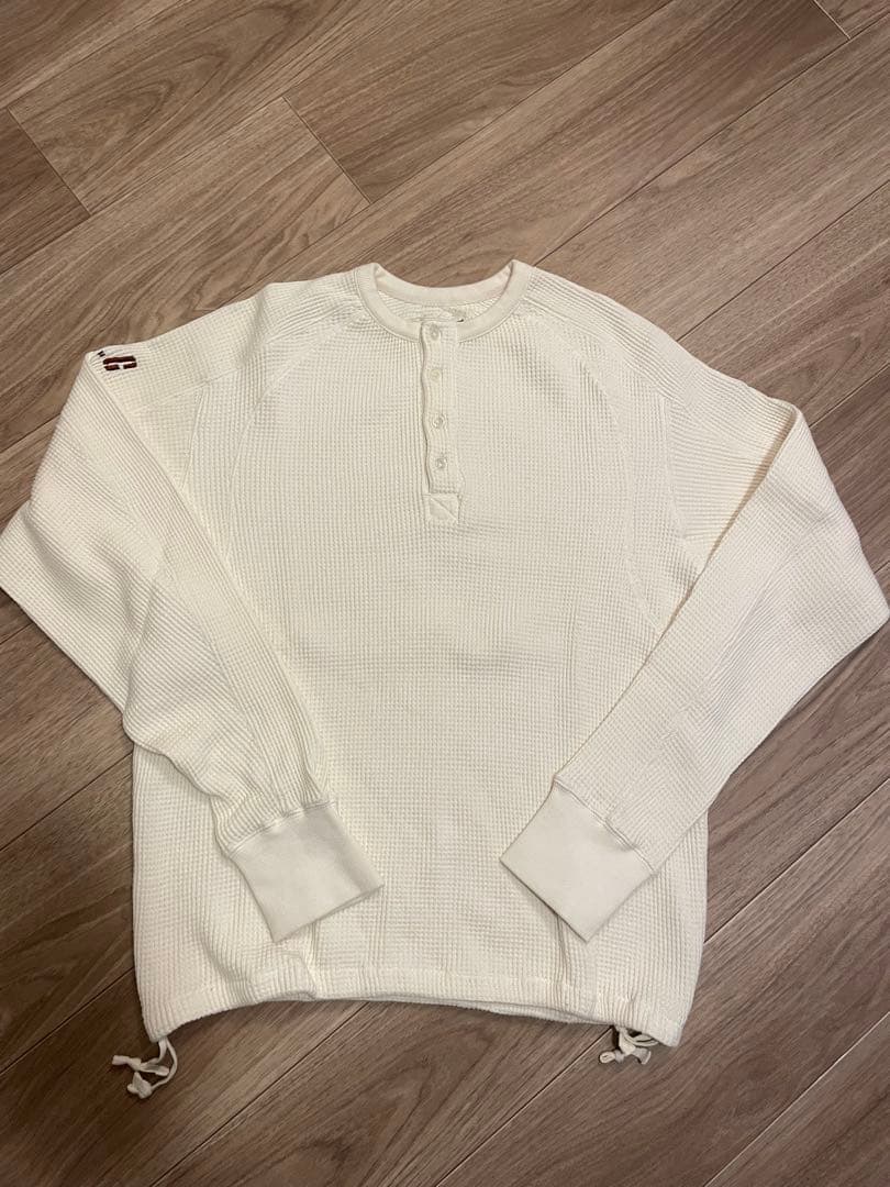 トップス FAF FAKE AS FLOWERS THERMAL HENLEY