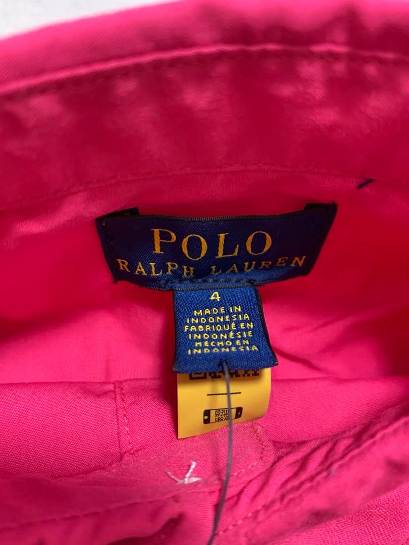 ラルフローレン　Ralphlaulen ワンピース　長袖　ピンク　4T