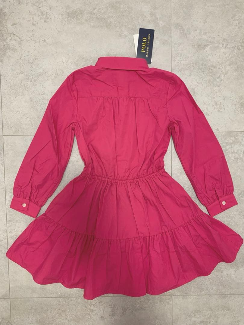 ラルフローレン　Ralphlaulen ワンピース　長袖　ピンク　4T