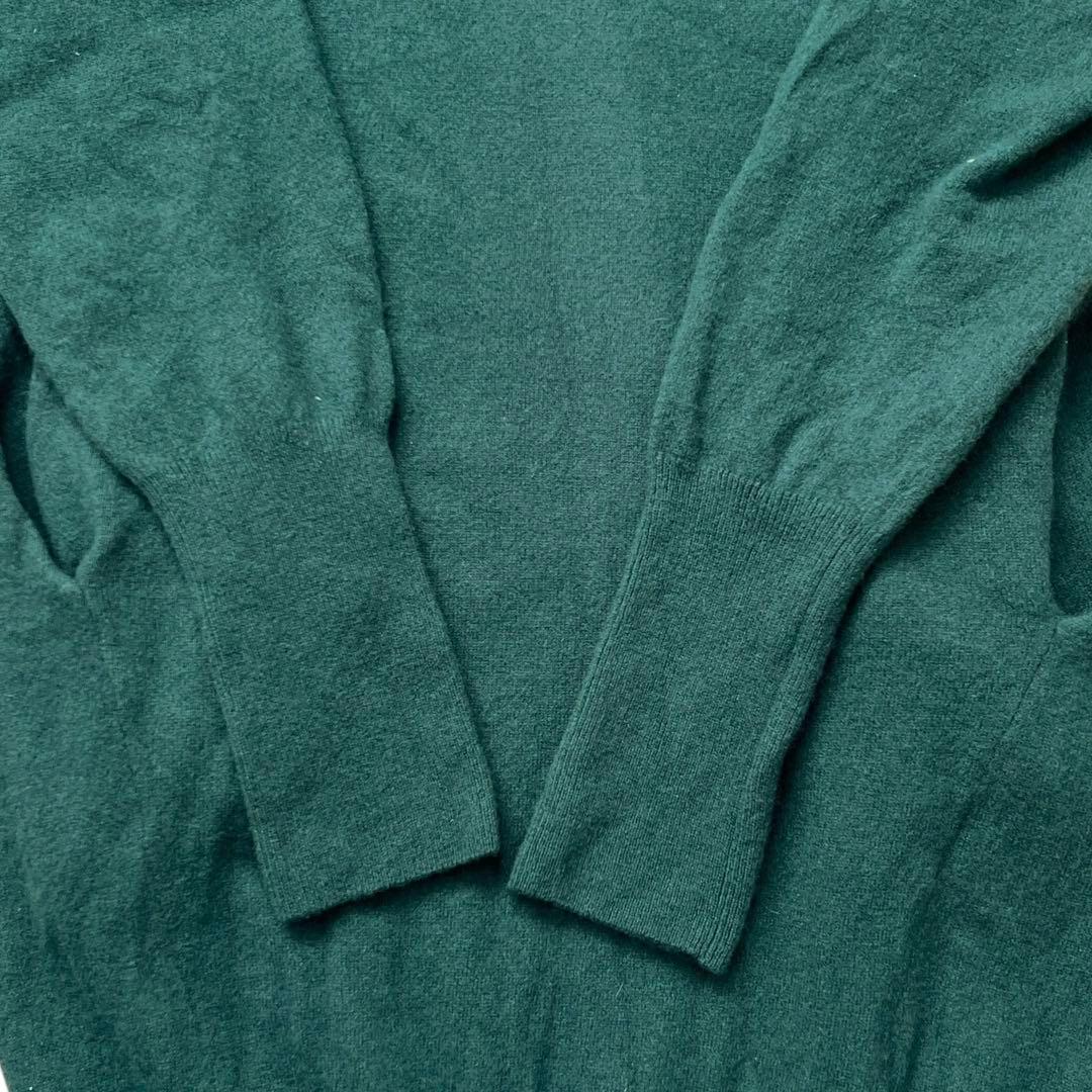 ヴィヴィアンウエストウッド　ウーレンベーシックタートルニットワンピース　緑