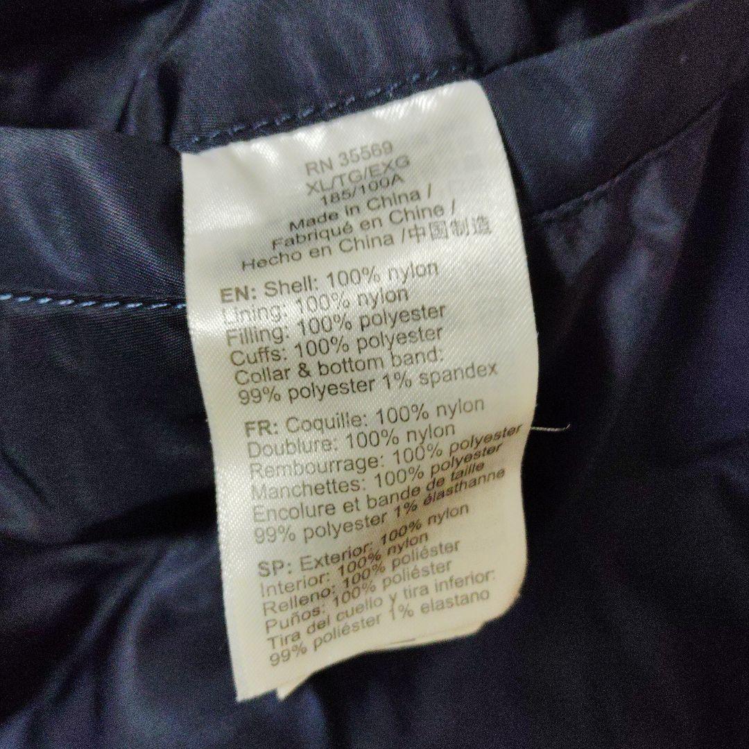 90s USA ALPHA INDUSTRIES MA-1 XL 黒タグネイビー