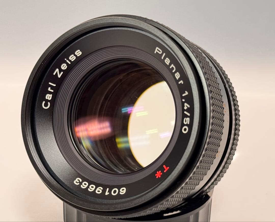 レンズ(単焦点) CONTAX Carl Zeiss Planar 50mm f1.4 AEJ