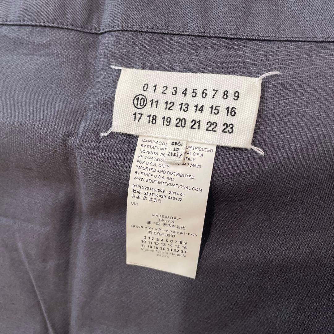 ダークグレー コットンエプロン ポケット付き