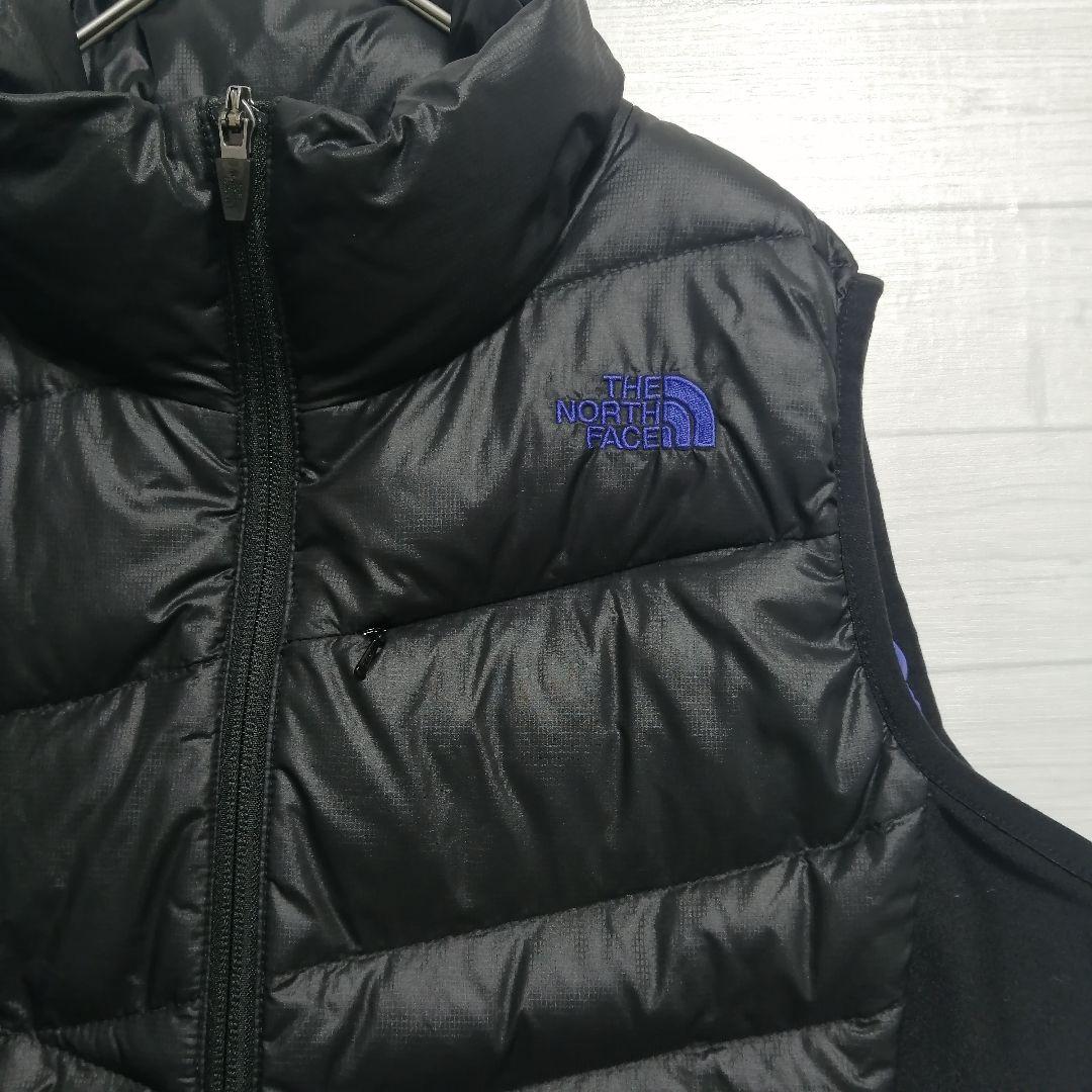 THE NORTH FACE ブラック ダウンベスト ウィメンズ　L