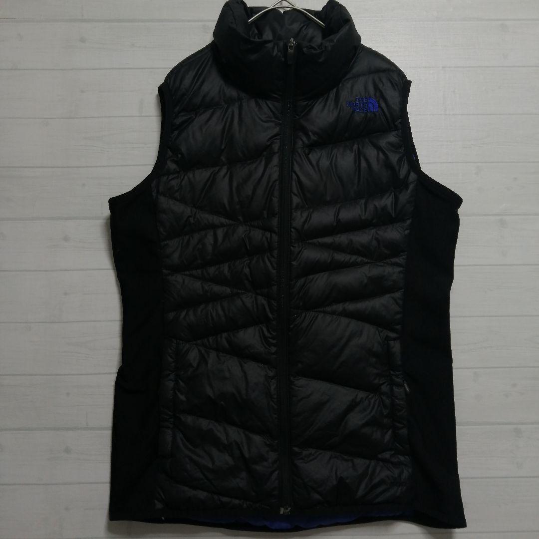 THE NORTH FACE ブラック ダウンベスト ウィメンズ　L