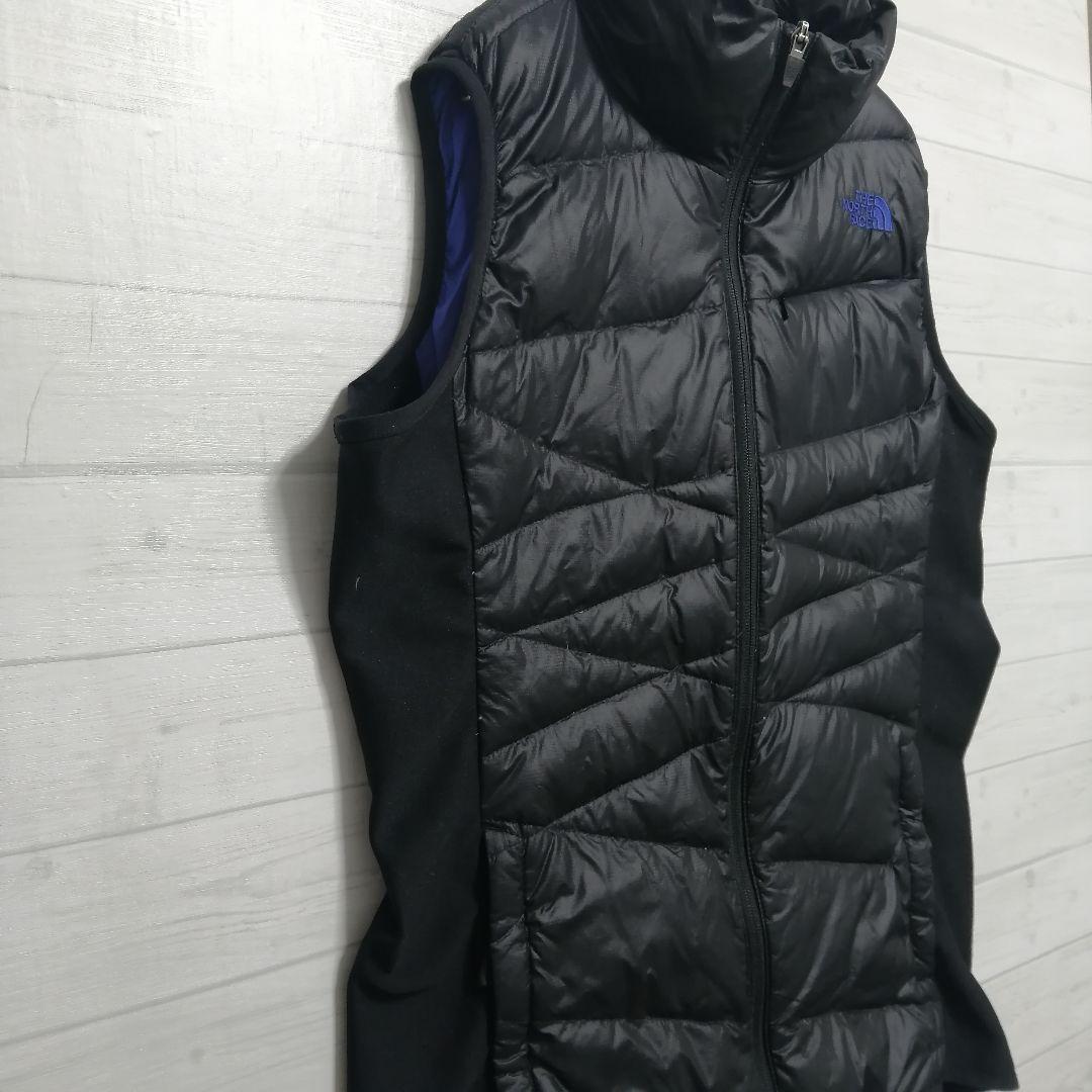 THE NORTH FACE ブラック ダウンベスト ウィメンズ　L