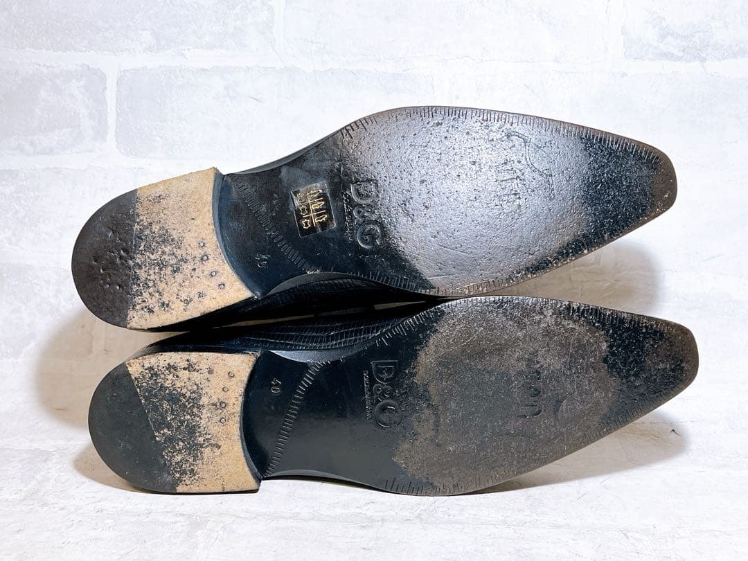 イタリア製【極美品】DOLCE & GABBANA ビジネスシューズ 40