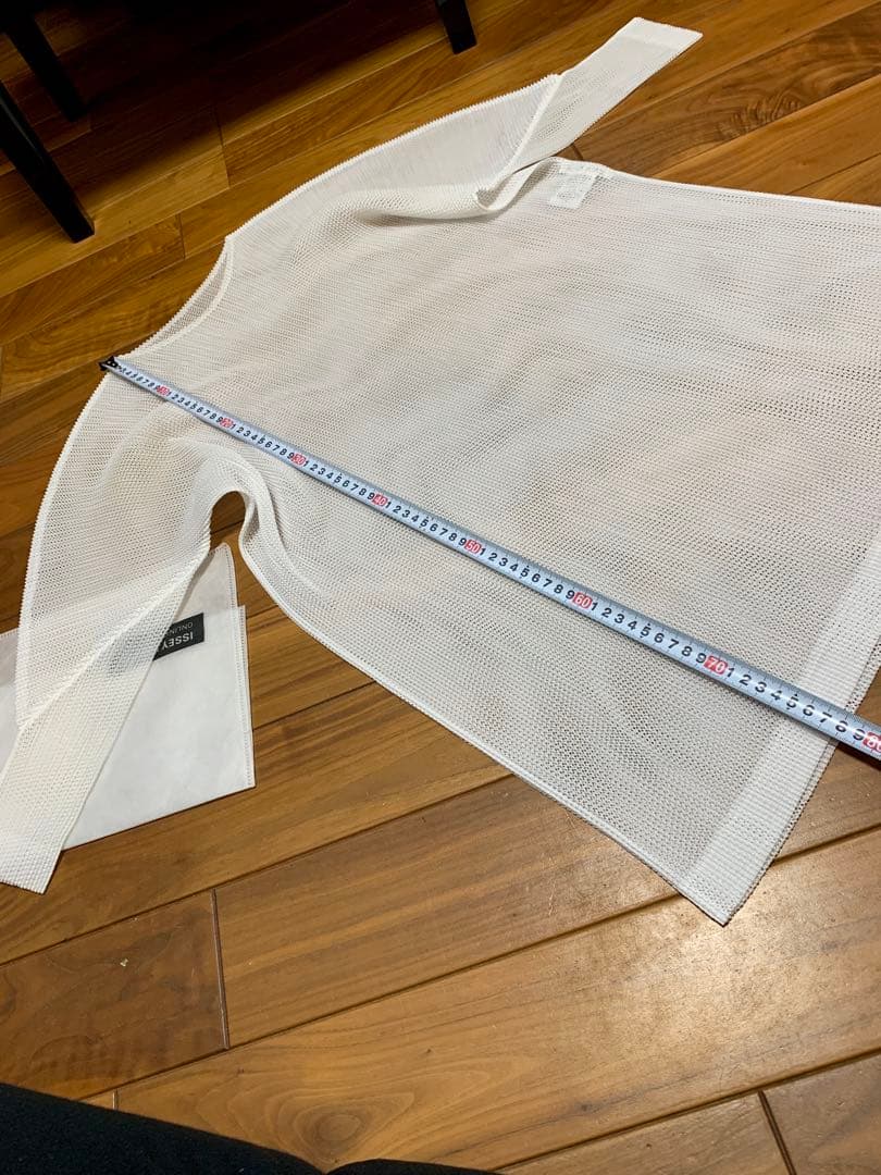 PLEATS PLEASE バルーンスリーブ　メッシュチュニック